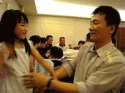 Jackie Chan and Daughter.gif