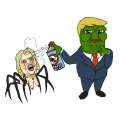 1968921 - Donald_Trump Hillary_Clinton Pepe Smug_Frog meme politics.png