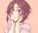 1536641 - 1girl black_eyes black_hair heart idolmaster kikuchi_makoto mcyu short_hair solo.jpg