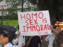 Protestors_at_a_pride_parade_in_Jerusalem_with_sign_that_reads,_'Homo_sex_is_immoral_(Lev._18-22)'.jpg